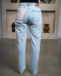 Diamon Pink Jeans