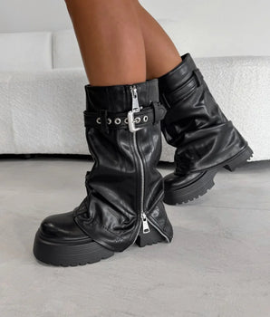 Chucky Gesp Biker Boots