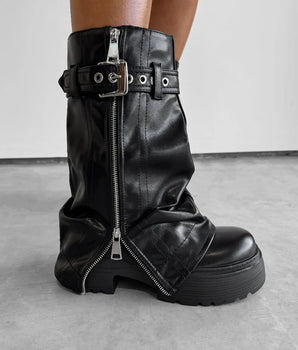 Chucky Gesp Biker Boots