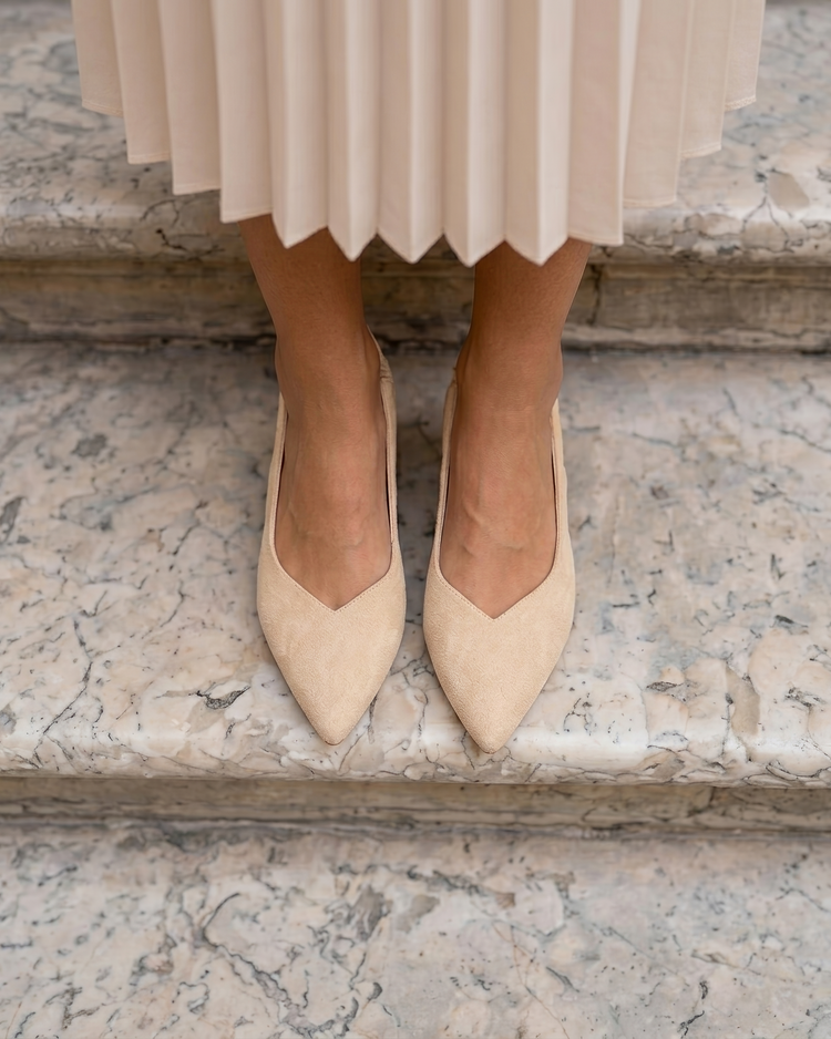 Claudia Beige Blokhak