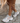 Cloud Chunky Silver Sneaker
