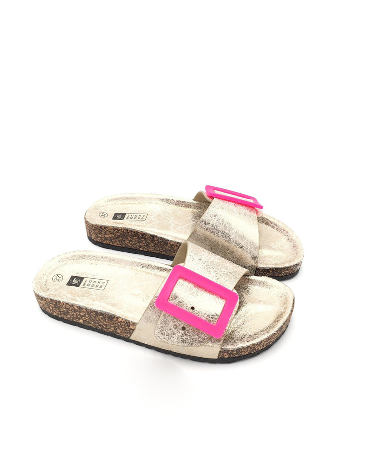 Clasp Gold Slides