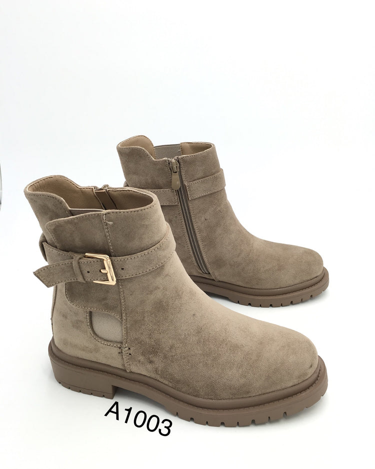 Dian Khaki Boots