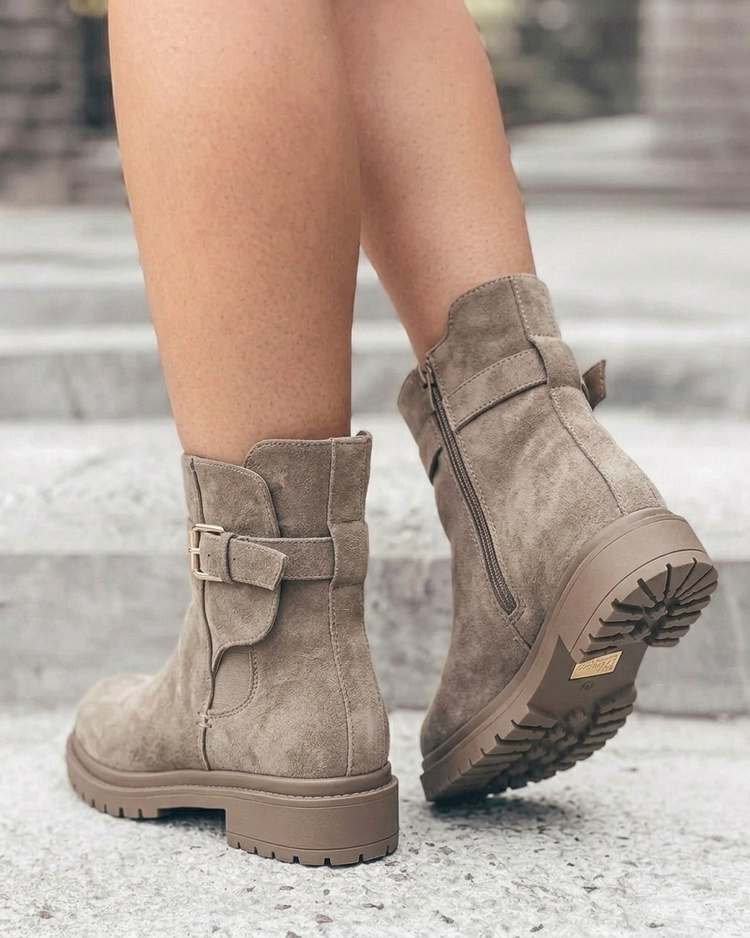 Dian Khaki Boots