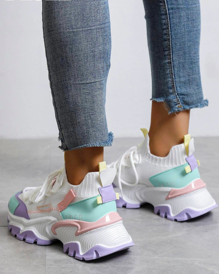 Djana Purple Sneaker