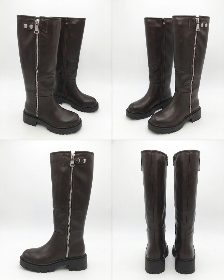 Els Brown Boots (Verstelbare Schacht)
