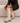 Elvira Beige High Boots