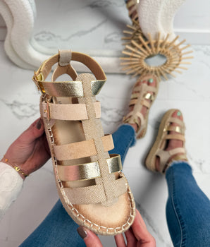 Liza Khaki Sandaal