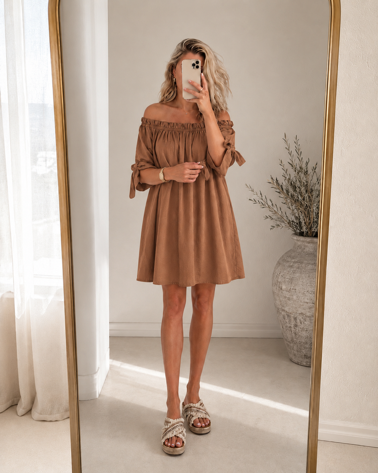 Aimy Off-Shoulder Dress
