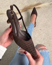 Frezia Brown Heels