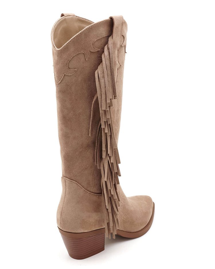Fringle Festi Boots - Khaki