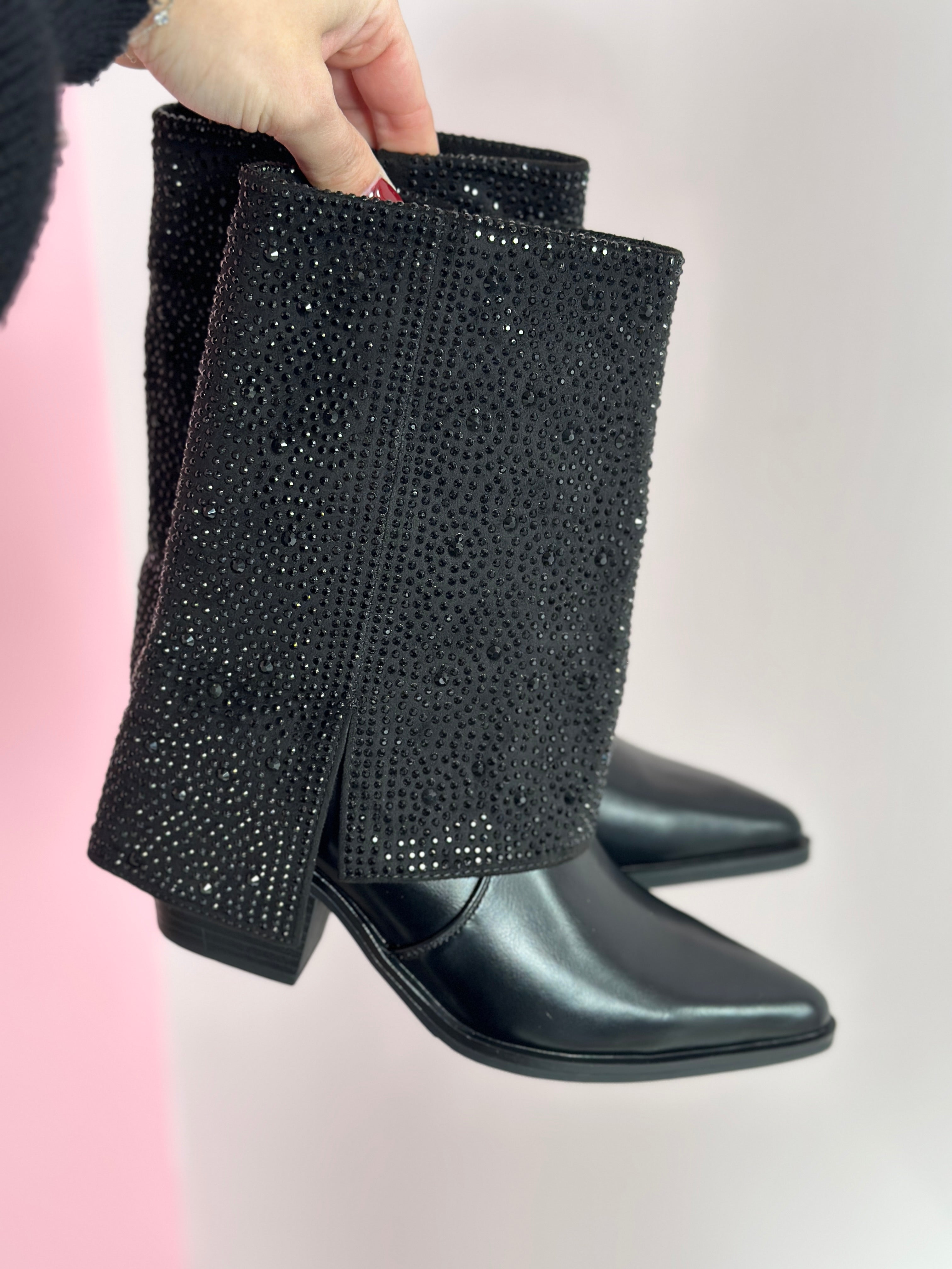 Cover Black Zip Boots