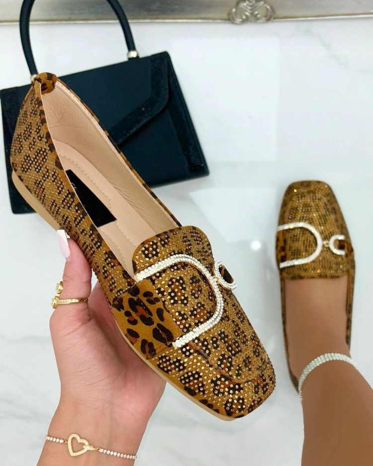 Glitter Leo Loafer
