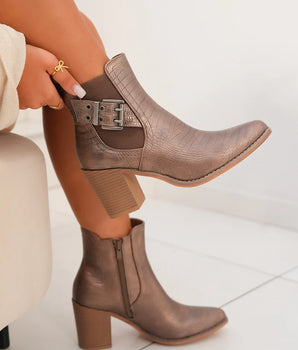 Marianne Bronze Boots