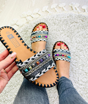 Hawai Black Slipper