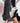 Hohe schwarze Stiefel mit Fringles
