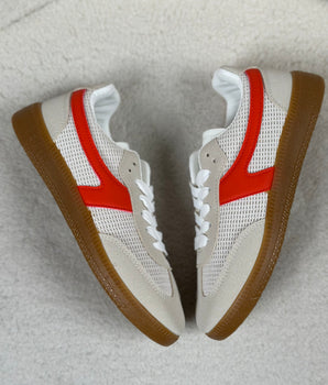 Lisa Orange Sneaker