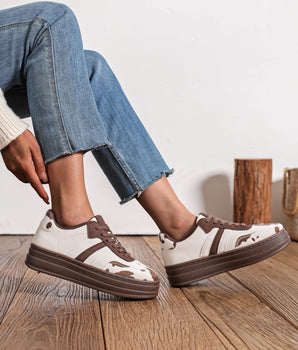 Dunia Cow Sneaker
