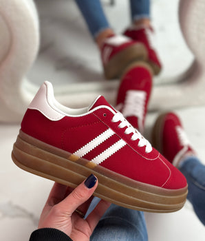 Margrit Red Sneaker