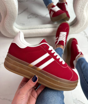 Margrit Red Sneaker