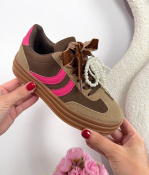 Tiana Brown Sneaker