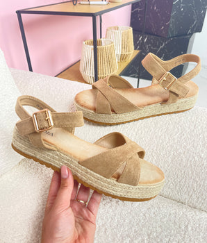 88 Khaki Sandaal BK