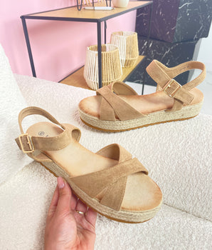 88 Khaki Sandaal BK