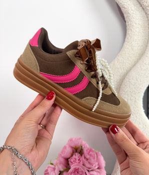 Tiana Brown Sneaker