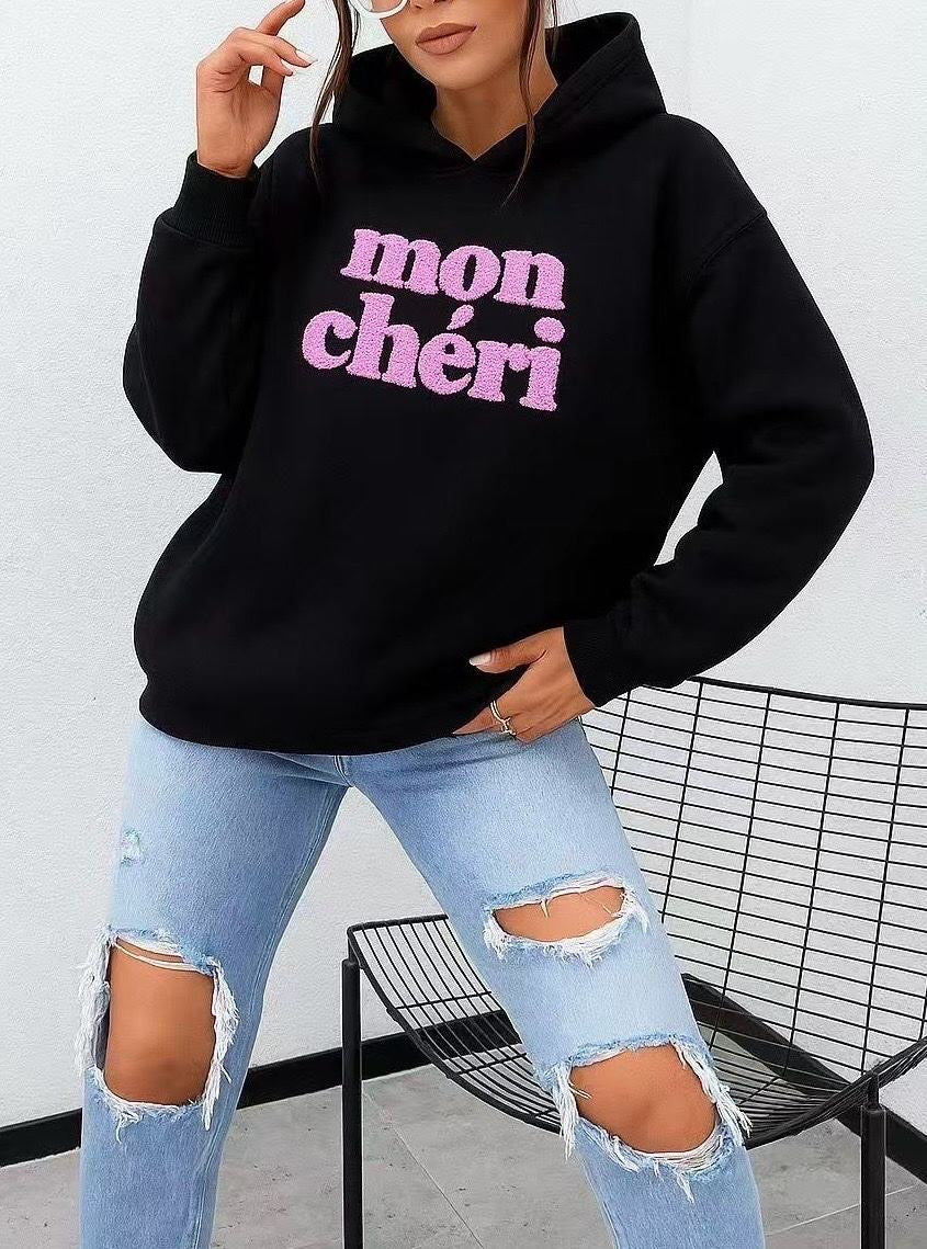 Cheri Black Hoodie