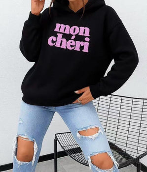 Cheri Black Hoodie