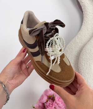 Tiana Khaki Sneaker