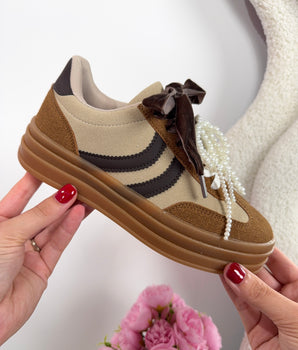 Tiana Khaki Sneaker