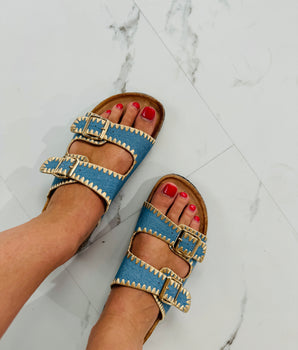 Marlin Denim Slipper