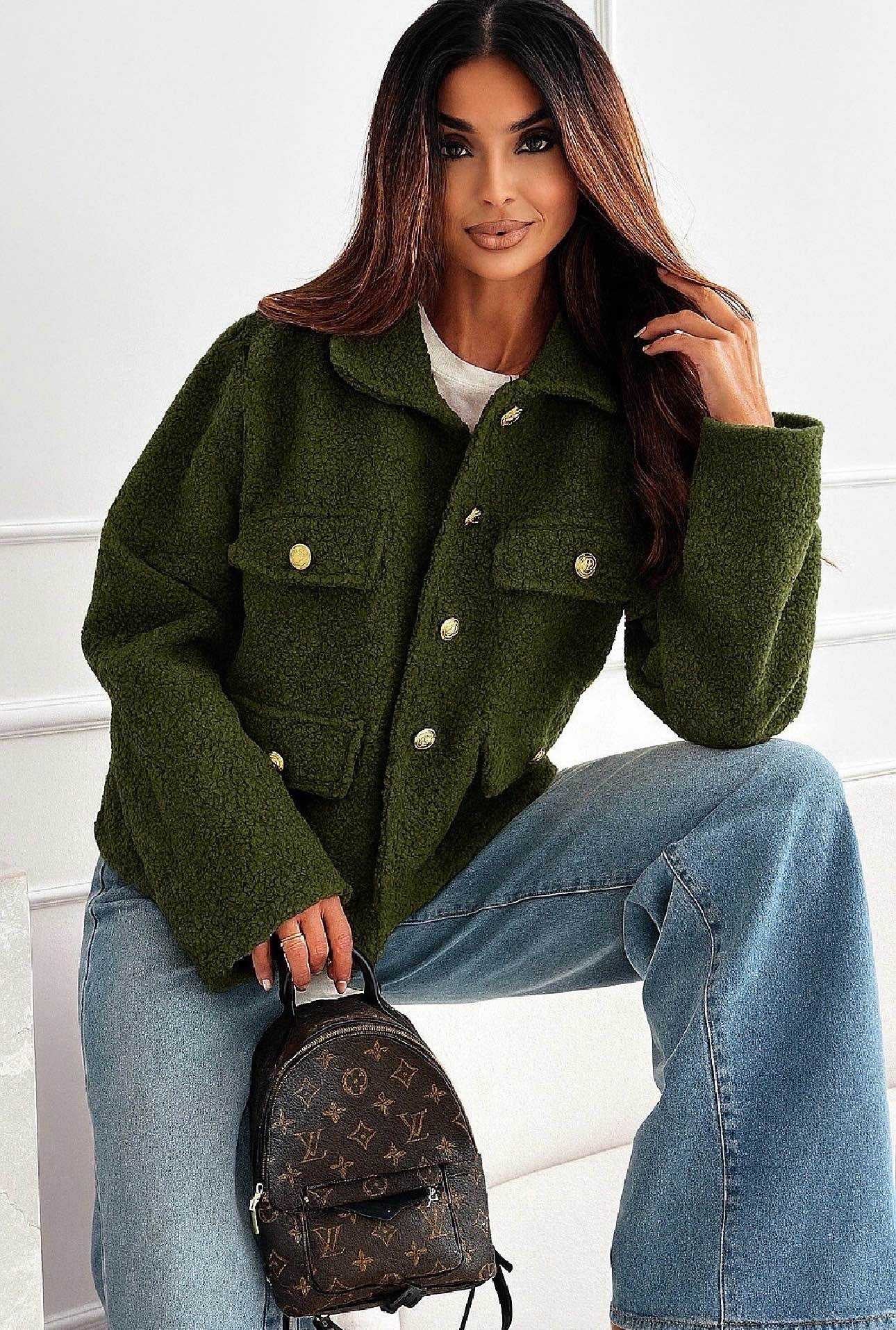 Boucle Green Jacket