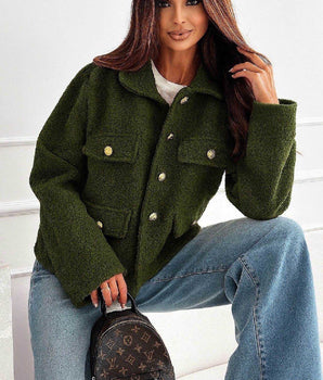 Boucle Green Jacket