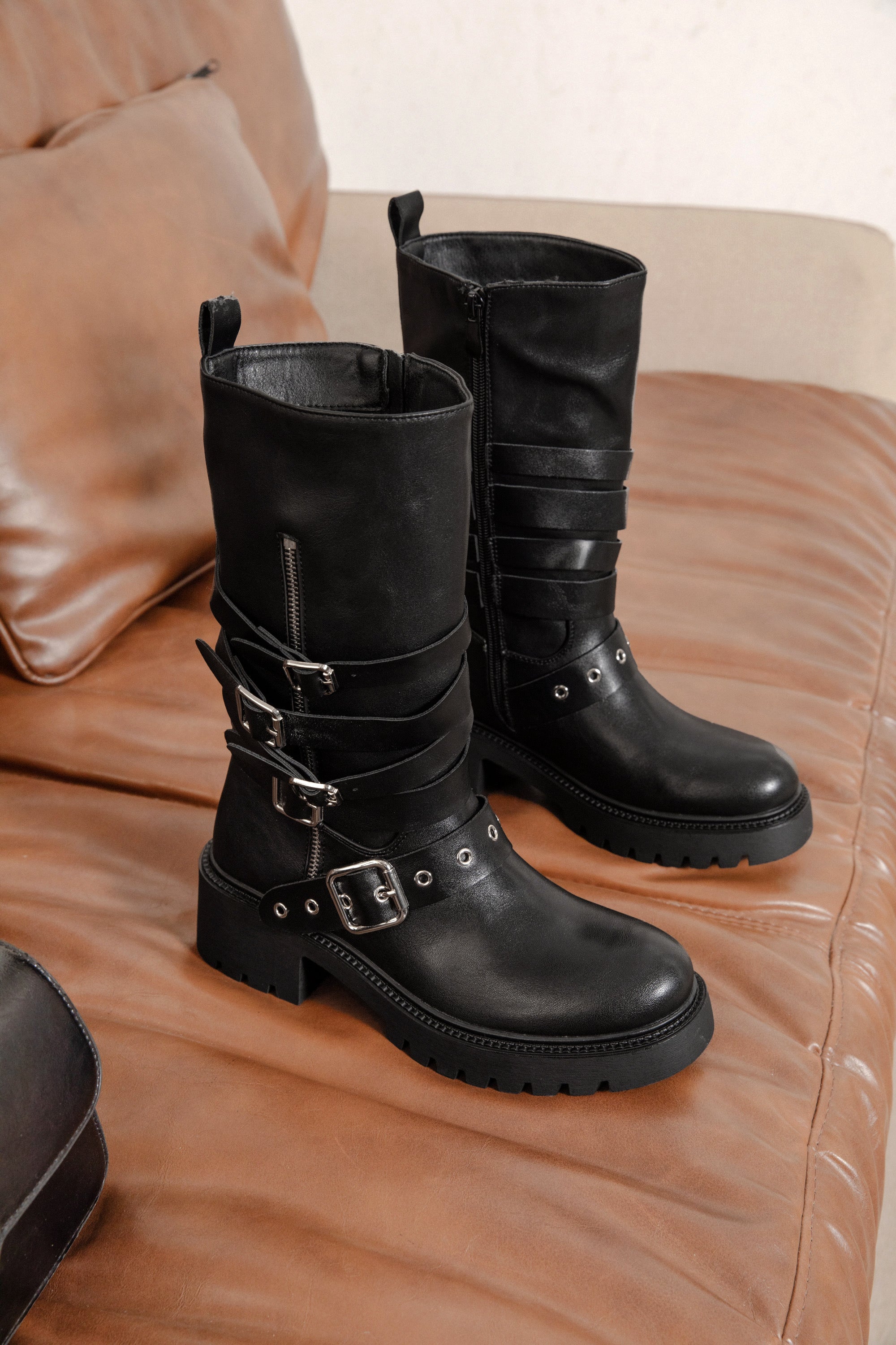 Tahira Black Boots