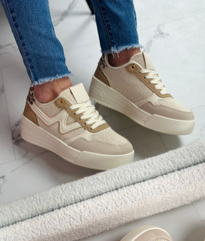 Delia Beige Sneaker
