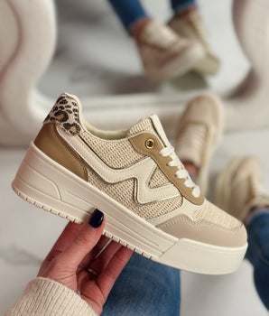 Delia Beige Sneaker