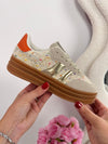 Agnes Gold Sneaker