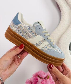 Agnes Blue Sneaker
