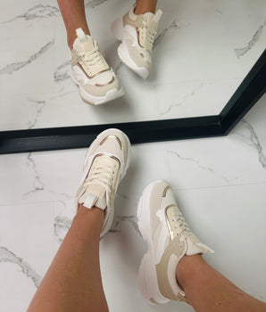 Favo Beige Sneaker
