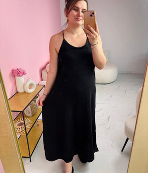 After Beach Black Dress