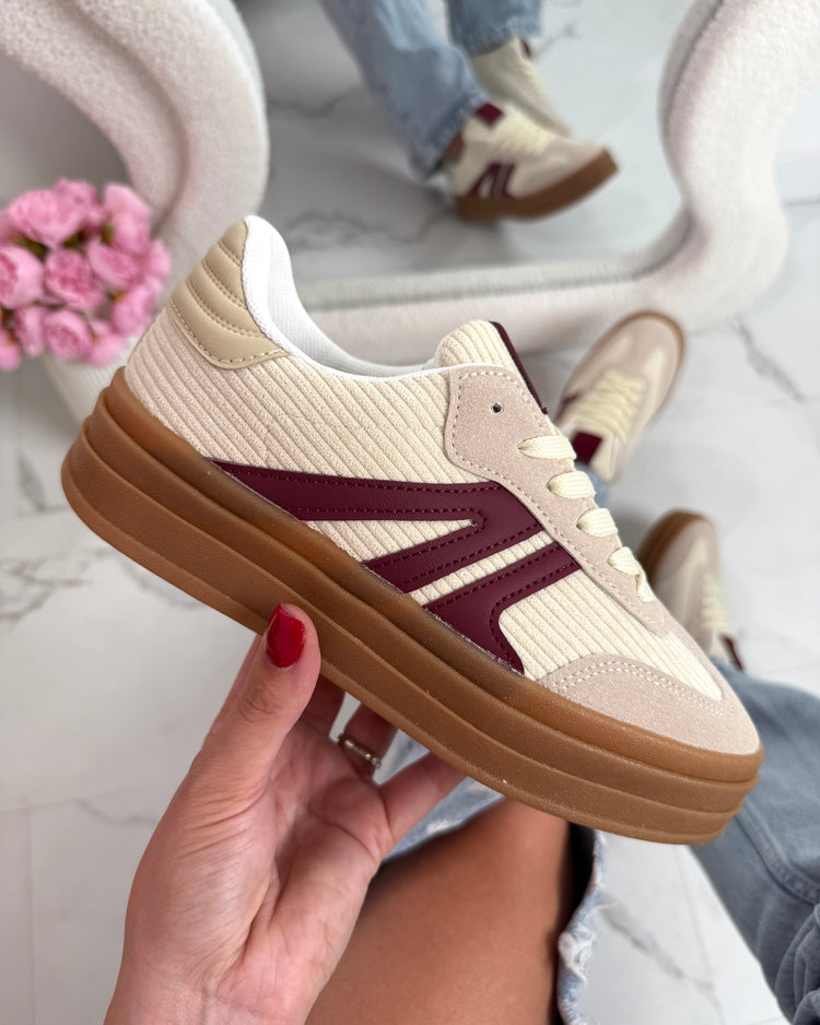 Regina Beige Sneaker