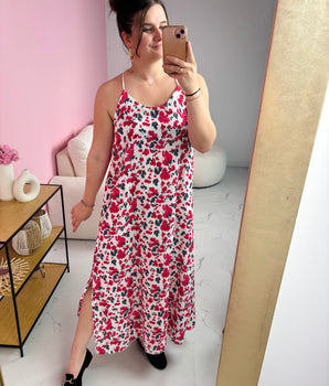 After Beach Flower Dress