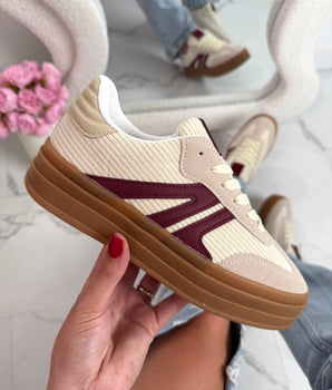 Regina Beige Sneaker