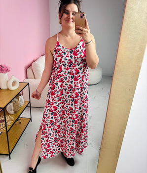 After Beach Flower Dress