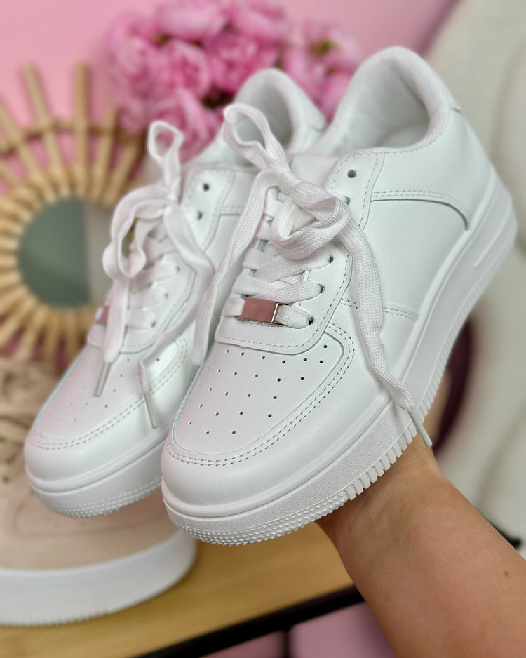 Platform White Sneaker