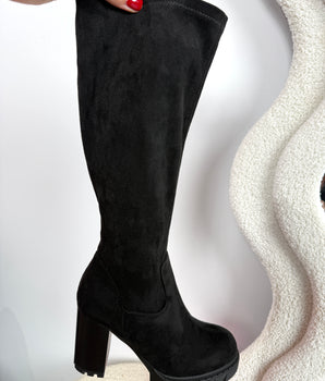 Mirjana Black High Boots