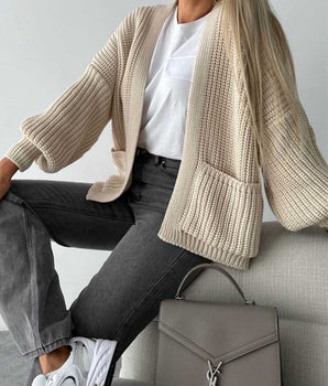 Gebreid Oversized Vest