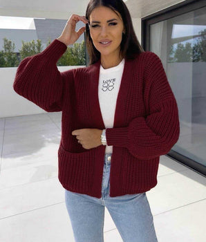 Gebreid Oversized Vest